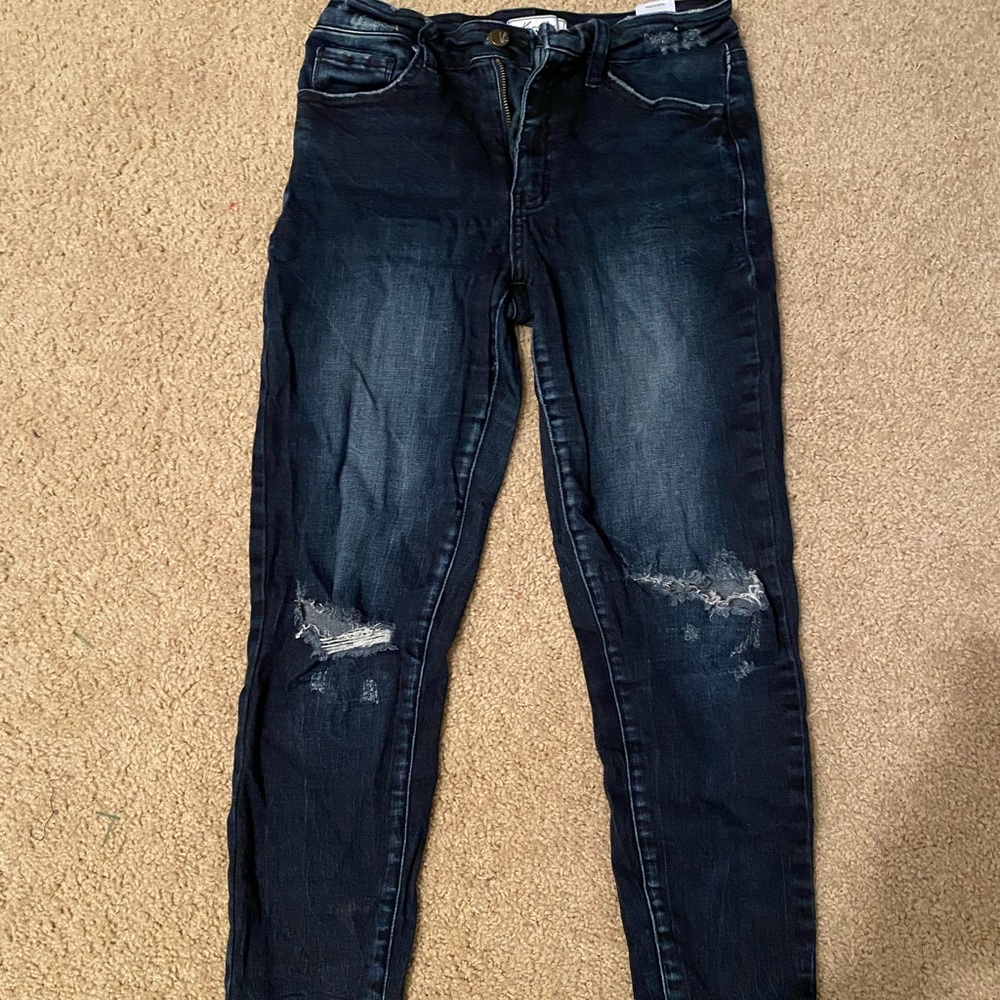 Mid-Rise Kancan Skinny Jeans